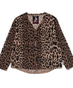 BAPE x Kazuki Kuraishi Leopard Pattern Zip Up Linner Jacket