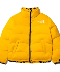 BAPE x Kazuki Kuraishi Pixelate Camo Reversible Down Jacket