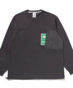 BAPE x Kazuki Kuraishi Pocket Relaxed Fit Long Tee