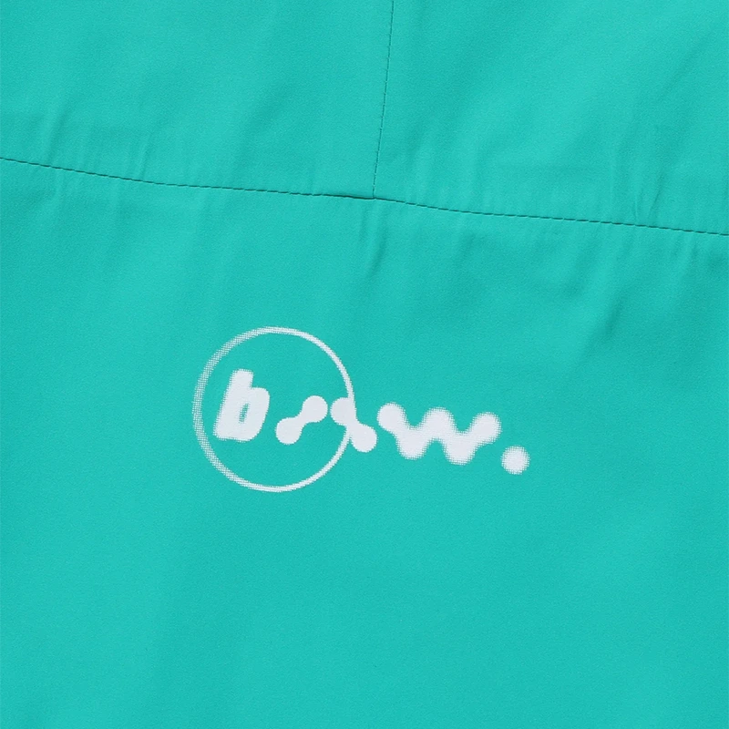 BAPE x Kazuki Kuraishi Shark Zip Turquoise Packable Snowboard Jacket - Image 5