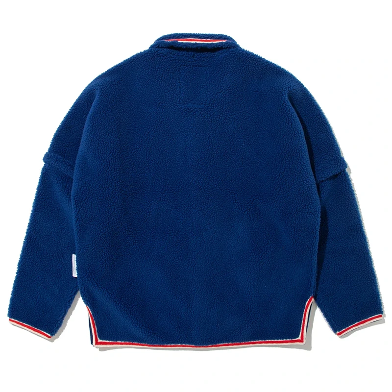BAPE x Kazuki Kuraishi Sherpa Detachable Coach Jacket - Image 2