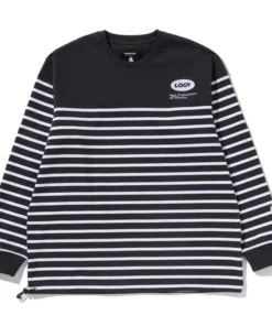 BAPE x Kazuki Kuraishi Stripe Relaxed Fit Long Tee