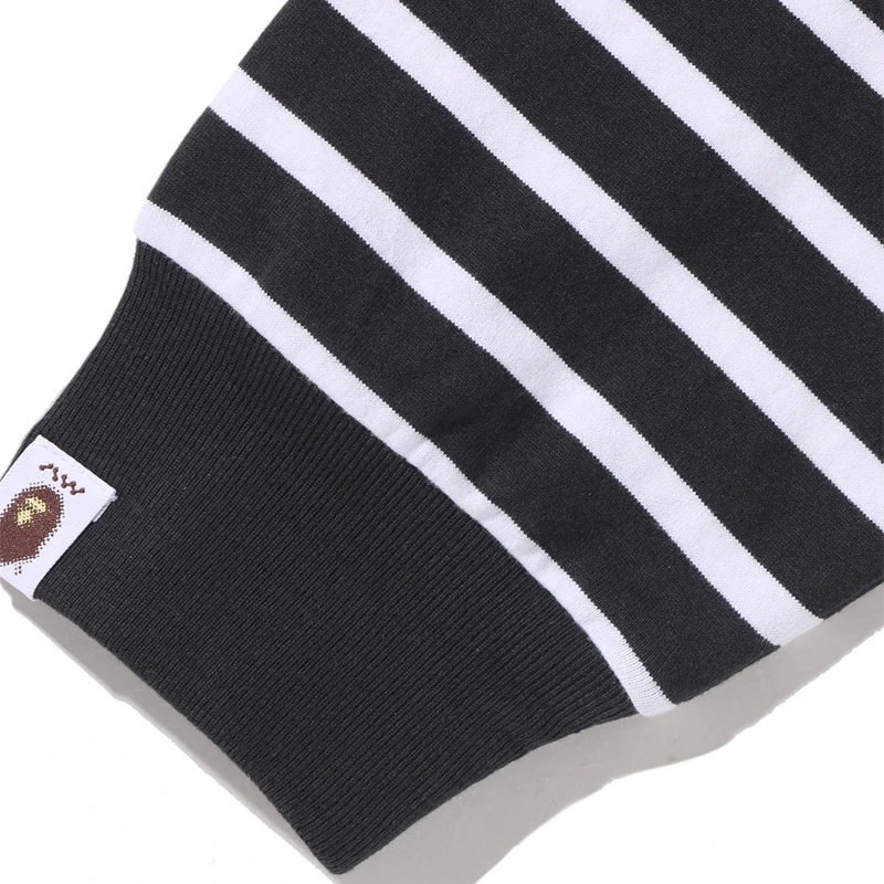 BAPE x Kazuki Kuraishi Stripe Relaxed Fit Long Tee - Image 6