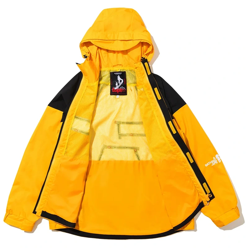 BAPE x Kazuki Kuraishi Yellow Snowboard 2-Layer Jacket - Image 2