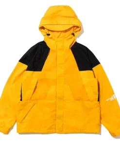 BAPE x Kazuki Kuraishi Yellow Snowboard 2-Layer Jacket