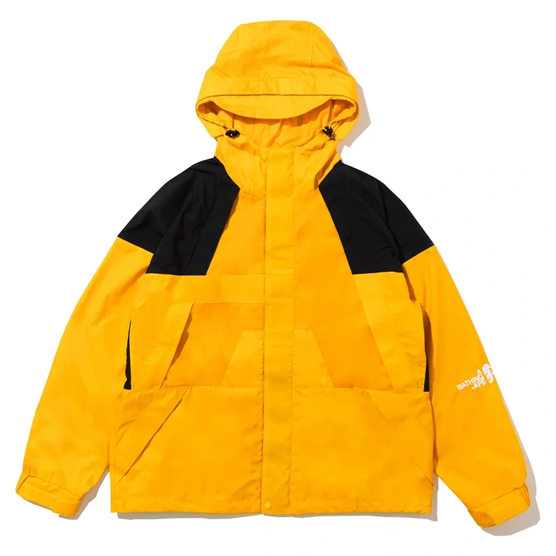 BAPE x Kazuki Kuraishi Yellow Snowboard 2-Layer Jacket
