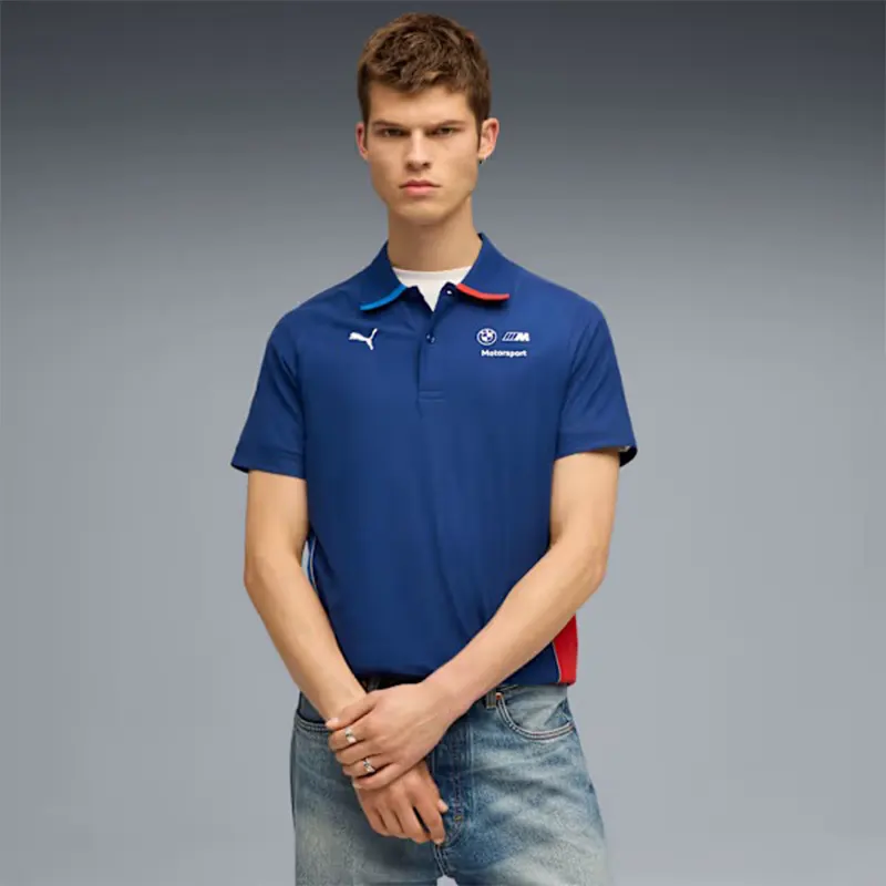 BMW M Motorsport Motorsport Mens Polo Shirt - Image 2