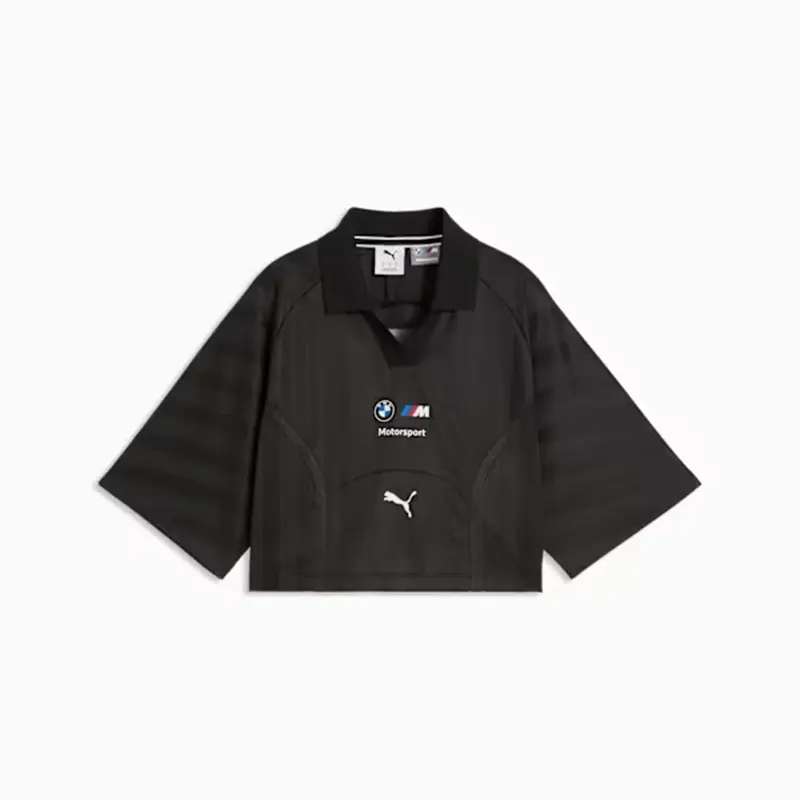 BMW M Motorsport Womens Cropped Polo