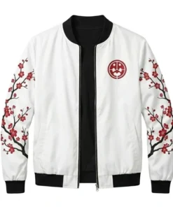 BTS Cherry Blossom Bomber Jacket