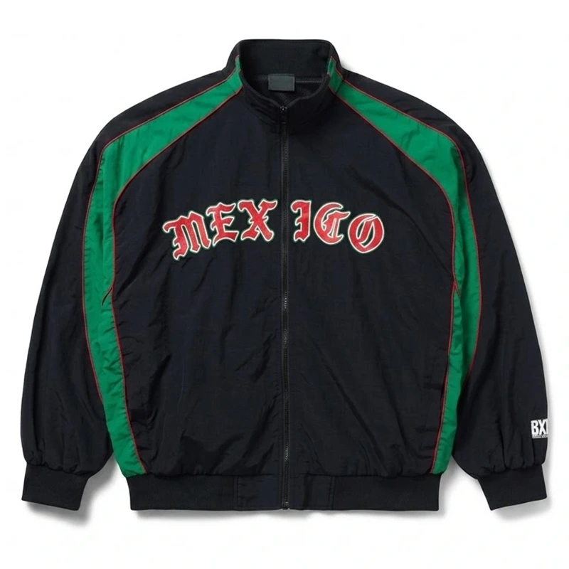 BXR Sport Mexico Warm-Up Windbreaker Jacket