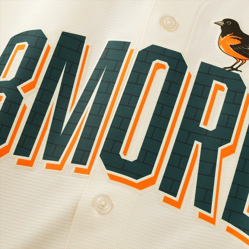 Nike MLB Baltimore Orioles City Connect Stadium Jersey - Image 6