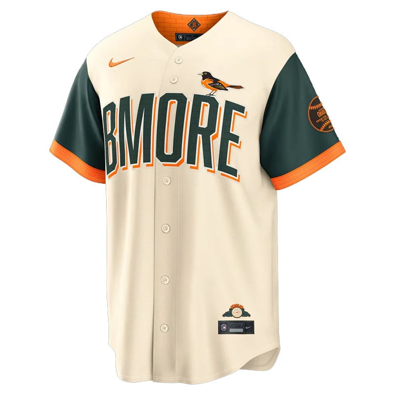 Nike MLB Baltimore Orioles City Connect Stadium Jersey - Image 2