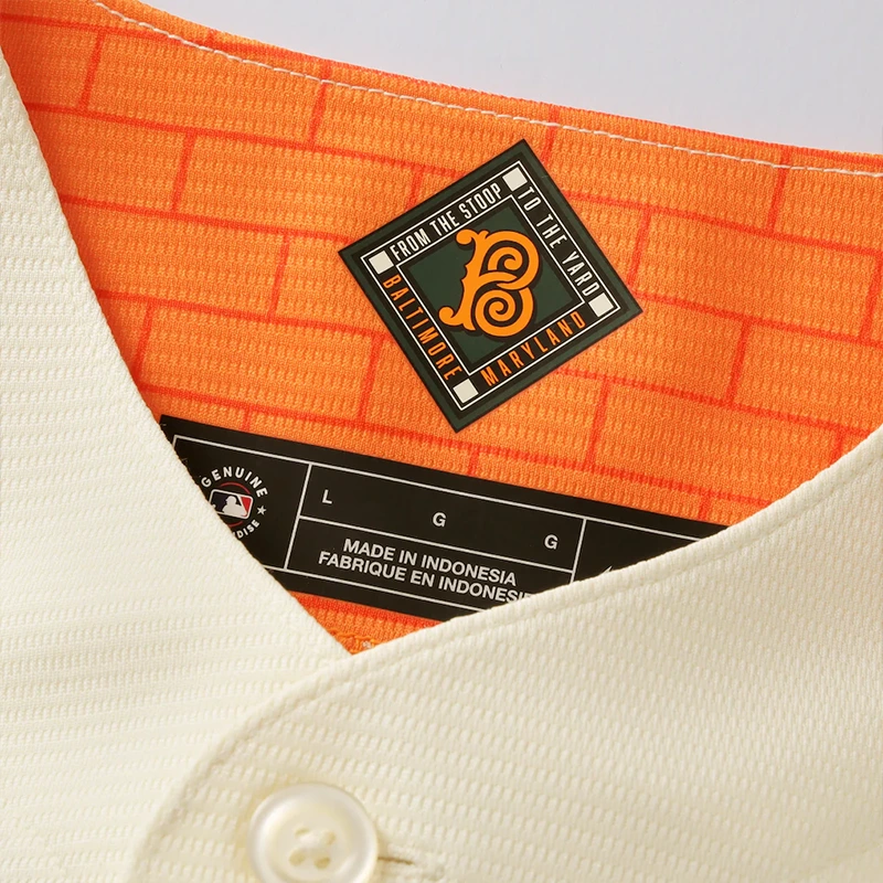 Nike MLB Baltimore Orioles City Connect Stadium Jersey - Image 7
