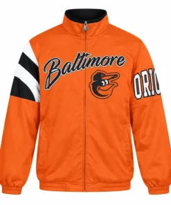 Baltimore Orioles Heritage Orange Track Jacket
