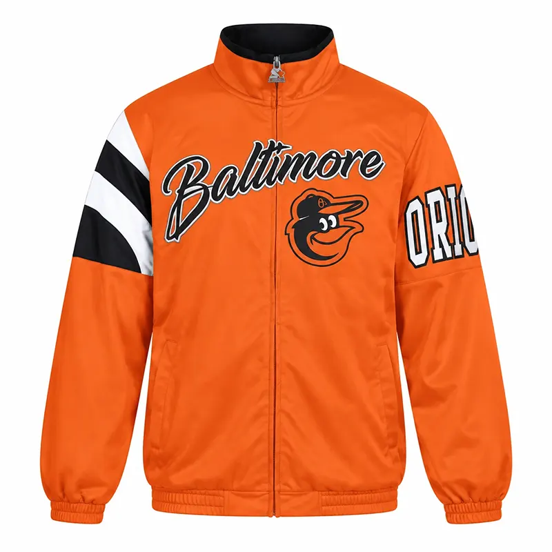 Baltimore Orioles Heritage Orange Track Jacket