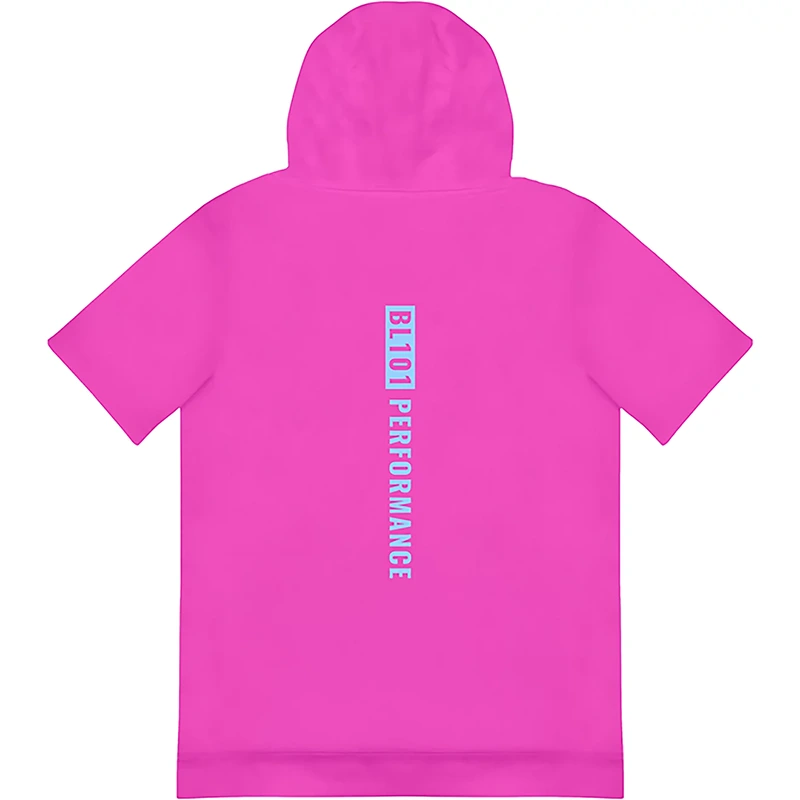 Baseball Lifestyle 101 BSBL-SZN V2 Adult Short Sleeve Hoodie - Image 2