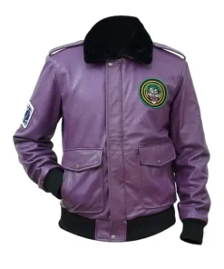 Batman 1989 Joker Goon Leather Jacket