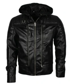 Batman Arkham Knight Hooded Leather Jacket