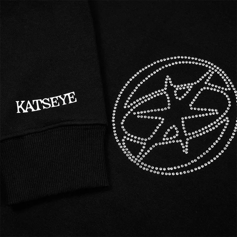 Katseye Beautiful Chaos Womens Black Hoodie - Image 3