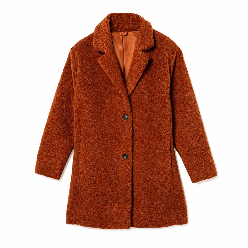 Beth Dutton S3 Orange Fur Coat