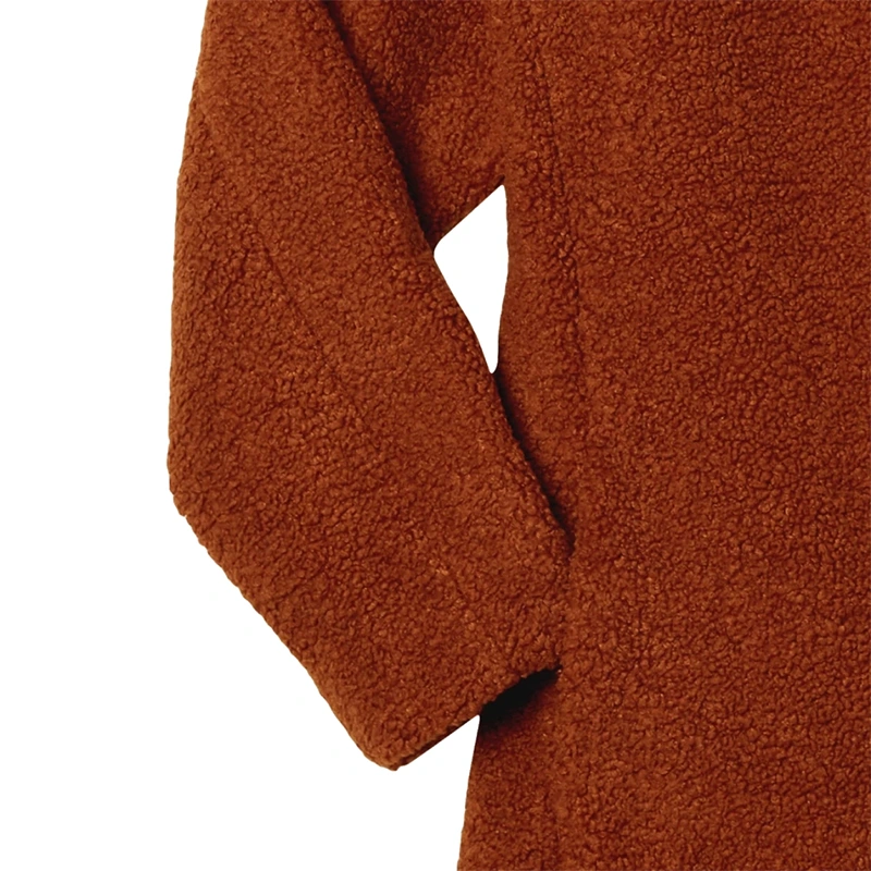 Beth Dutton S3 Orange Fur Coat - Image 3