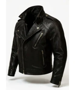 Biker Genuine Cowhide Leather Jacket
