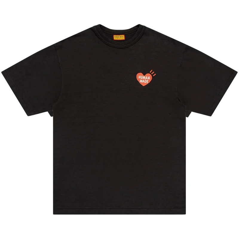 Billionaire Boys Club x Human Made Black Graphic T-Shirt - Image 2