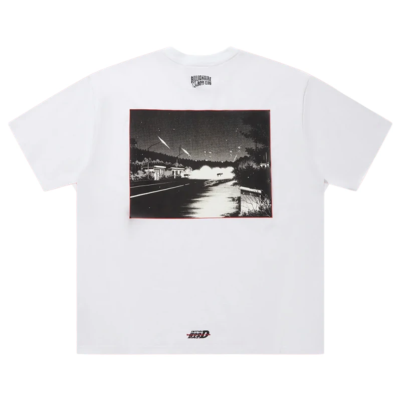Billionaire Boys Club x Initial D White Cotton T-Shirt - Image 2