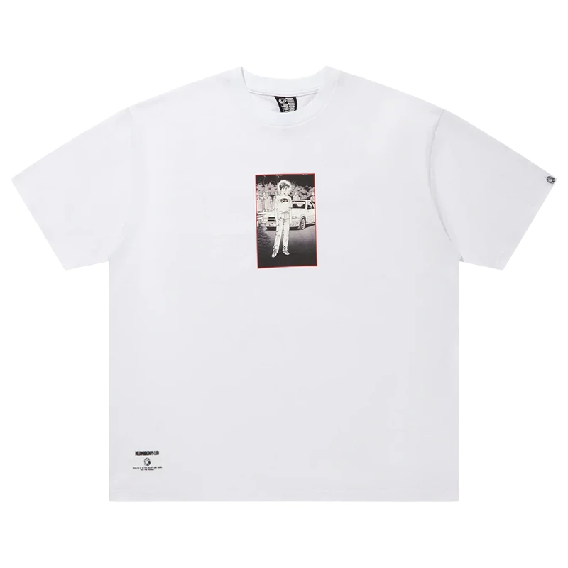 Billionaire Boys Club x Initial D White Cotton T-Shirt