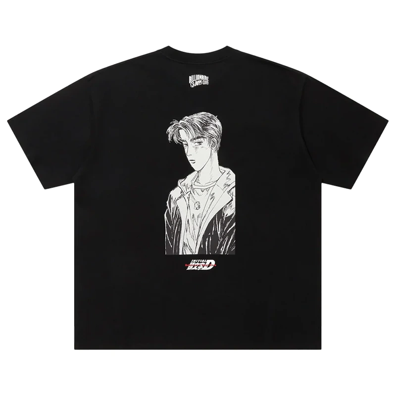 Billionaire Boys Club x Initial D who is Takumi Fujiwara Cotton T-Shirt - Image 2