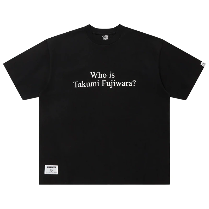 Billionaire Boys Club x Initial D who is Takumi Fujiwara Cotton T-Shirt