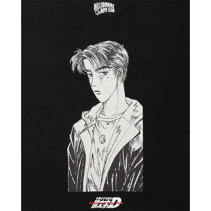 Billionaire Boys Club x Initial D who is Takumi Fujiwara Cotton T-Shirt - Image 3