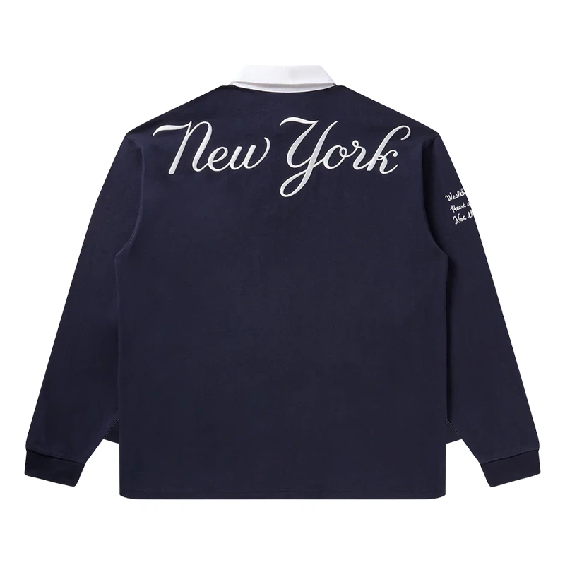 Billionaire Boys Club x New York Yankees Long-Sleeve Rugby Shirt - Image 2