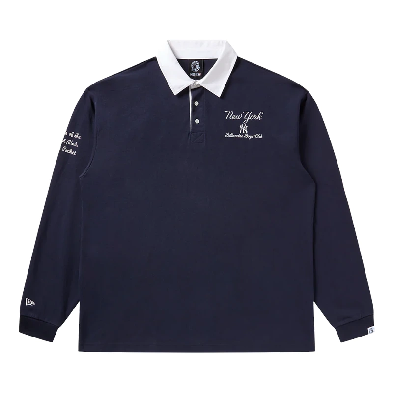 Billionaire Boys Club x New York Yankees Long-Sleeve Rugby Shirt