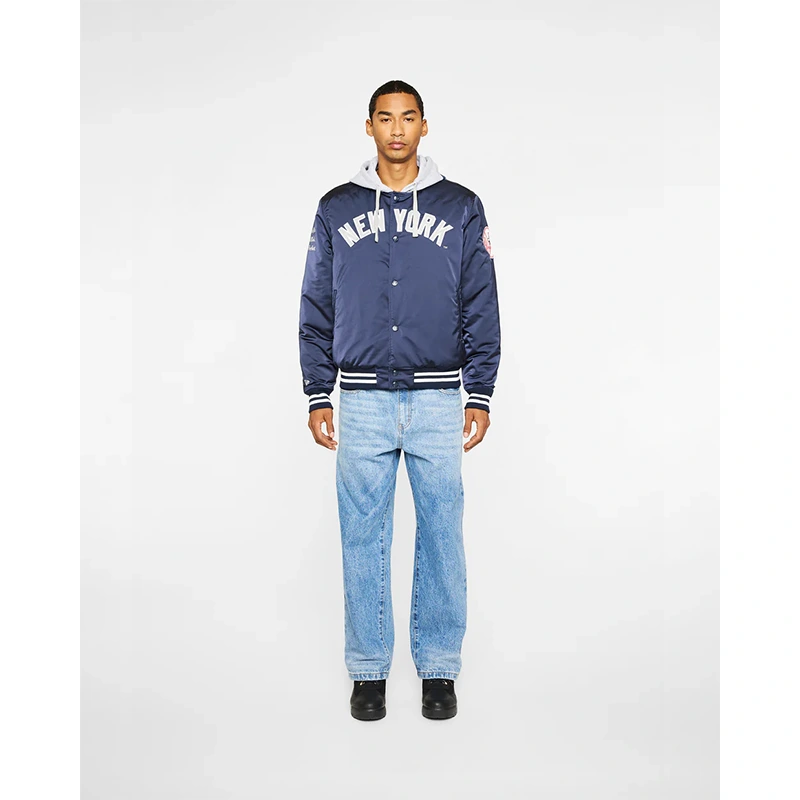 Billionaire Boys Club x New York Yankees Satin Stadium Jacket - Image 3