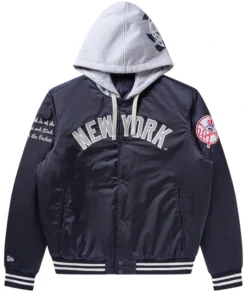 Billionaire Boys Club x New York Yankees Satin Stadium Jacket