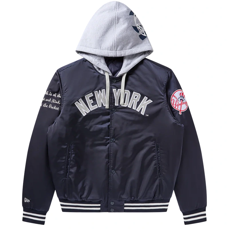 Billionaire Boys Club x New York Yankees Satin Stadium Jacket