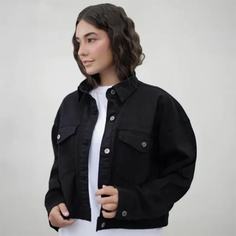Black Denim Jacket Women
