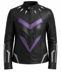 Black Panther Wakanda Forever Leather Jacket