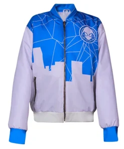 Classic Blue Bomber Jacket For Men and Women