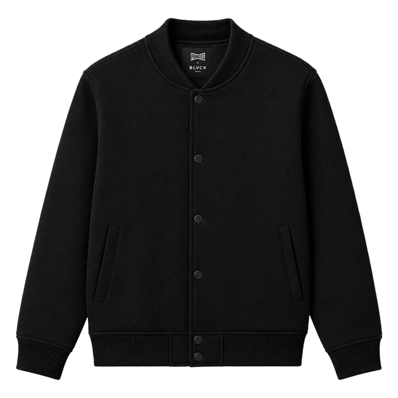 Blvck x Pringles Teddy Baseball Jacket - Image 2