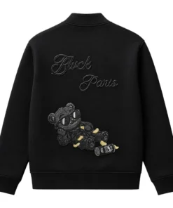 Blvck x Pringles Teddy Baseball Jacket