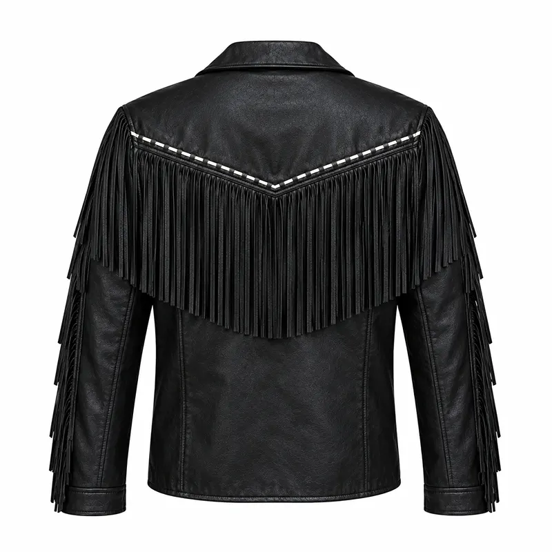 Bob Dylan Fringe Leather Jacket - Image 2