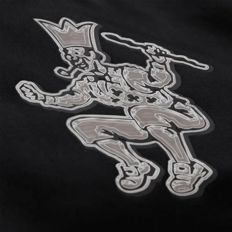 Boston Celtics Chrome Black Bomber Jacket - Image 3