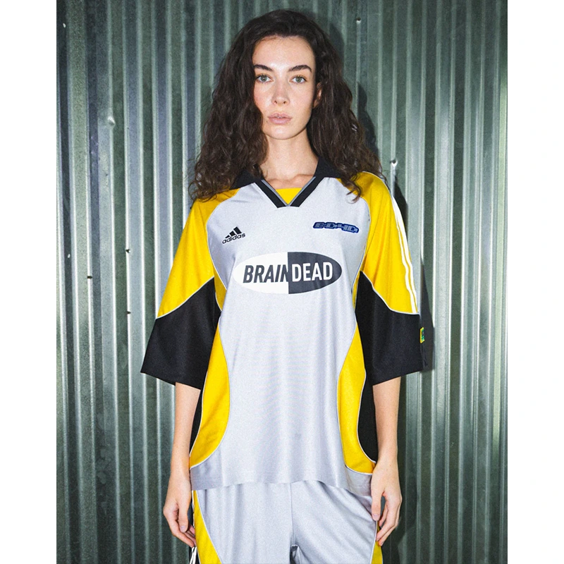 Brain Dead x Adidas Short Sleeve Jersey - Image 7