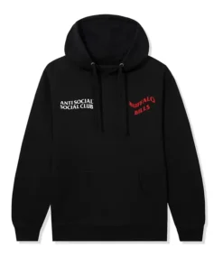 Buffalo Bills AntiSocialSocialClub x NFL Black Impact Hoodie