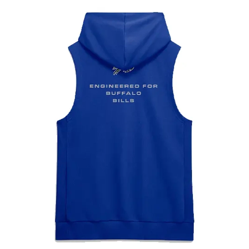 Buffalo Bills Sideline Sleeveless Hoodie - Image 2