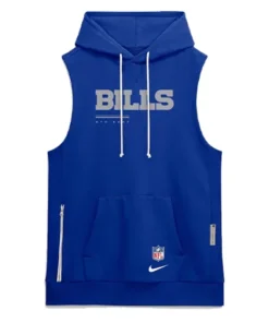 Buffalo Bills Sideline Sleeveless Hoodie