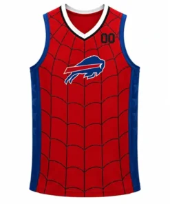 Buffalo Bills Spider-Man Custom Jersey