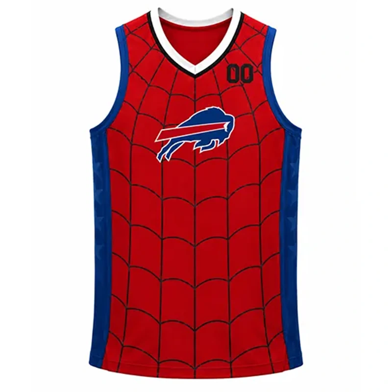 Buffalo Bills Spider-Man Custom Jersey
